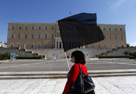 A görög parlament épülete Fotó: Yannis Behrakis